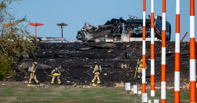 Air Force fighter jet crashes near German military base