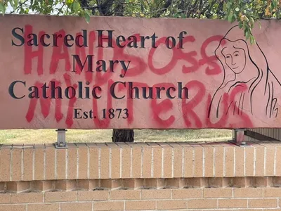 Colorado parish church vandalized with pro-abortion graffiti