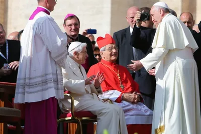 Pope Francis calls Benedict XVI the ultimate 'grandfather'