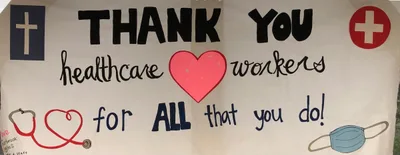 Catholic school students’ prayers support, encourage health care workers | Crux Now