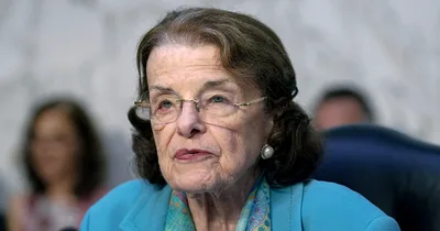 Senator Dianne Feinstein Back Home after Hospital Visit