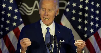 Biden talks Social Security in first speech post-presidency