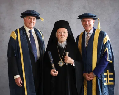 Ecumenical Patriarch of Constantinople receives honorary doctorate