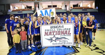 Christendom College women’s basketball wins national title