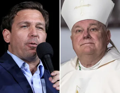 Miami archbishop calls out Florida governor for views on migrant children