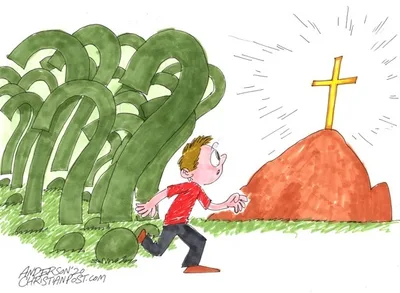 Jesus is never the author of doubt