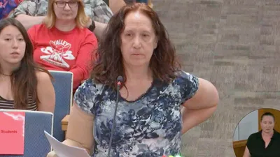 Rattled Mom Poses Mic-Drop Question on Daughter's Purported 'Pornographic' Assignment, School Officials Cut Her Audio