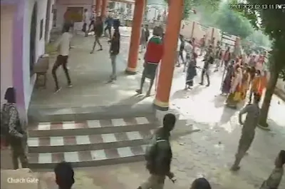India: Video shows church being attacked weeks after violence displaced 1,000 Christians