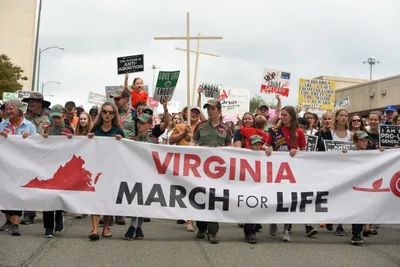 Pro-lifers gather for Virginia March for Life to show support for unborn | Crux