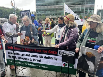 Christian Activists and Veterans Start 40-Day Fast for Gaza