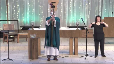 You saw the guitar blessing? There was more to that Mass that you missed