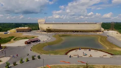 'Seeing is Believing': 10-Story Ark Encounter Attraction Replicates Noah's Boat to the Last Detail