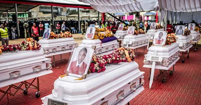 Mourners in Kenya honor Catholic schoolgirl who died saving others in dormitory fire