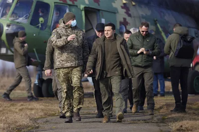 'We Will Respond': President Zelenskyy Warns of Expected Fighting in Eastern Ukraine
