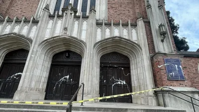 Police Investigating Vandalism of Cathedral in California as Potential Hate Crime