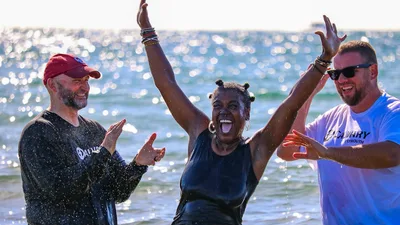 Social Media Post Sparks Mass Ocean Baptism in UK as 170+ Declare Faith in Jesus | CBN
