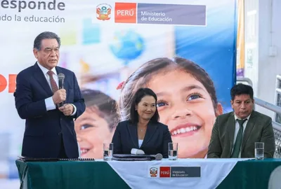 Peru's president unveils school reform to remove content her government considers ideological