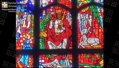 Church Darkens Hue of Stained-Glass Jesus
