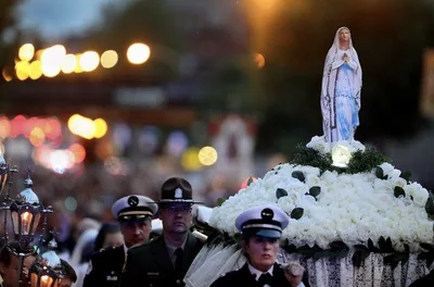 From a dumpster to the head of a procession: The story of 'Broken Mary'