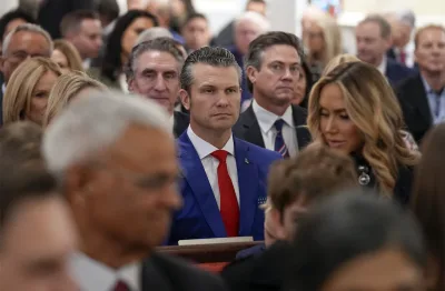 Hegseth Reposts Video on Social Media Featuring Pastors Saying Women Shouldn’t Be Allowed to Vote