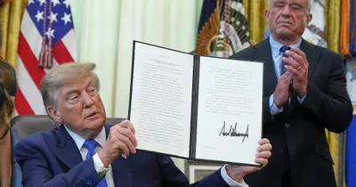 Trump Signs Order Reducing, Splitting Recommended Infant Vaccinations