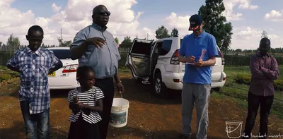 Texas-based Christian ministry provides clean water to residents living near polluted river in Kenya