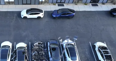 Las Vegas Man Firebombed, Shot Up Teslas at Site, Police Say