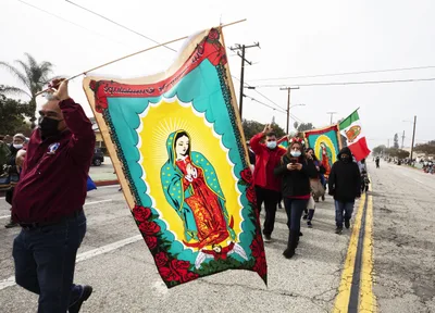 PHOTOS: Los Angeles, San Diego pay tribute to Our Lady of Guadalupe with processions, Masses after year hiatus
