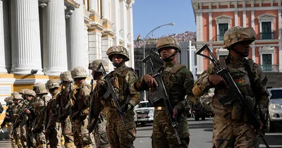 Coup attempt fails in Bolivia’s capital, reports say