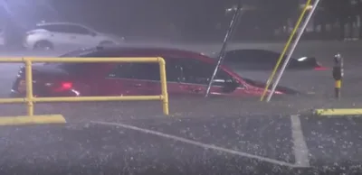 Heavy Rain Floods Streets Across Dallas-Fort Worth Area