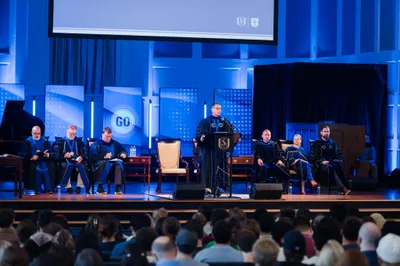 SEBTS students hear from new president Scott Pace at fall convocation | Baptist Press