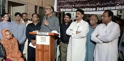 Christians stage 17-day protest against injustice in Pakistan