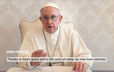 Pope Francis, Ad Council collaborate to promote COVID-19 vaccines in the Americas