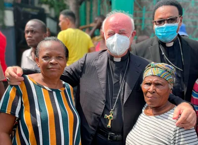 Cries of Haitian people ‘cannot go unheeded,’ Vatican official says | Crux Now