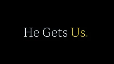 $100M Campaign Shows Full Humanity of Jesus to Encourage People to Explore Their Faith: 'He Gets Us'