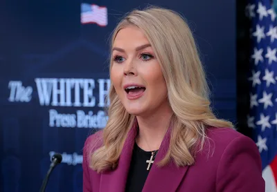 White House Press Secretary Karoline Leavitt Claims There's 'spiritual warfare' around Trump