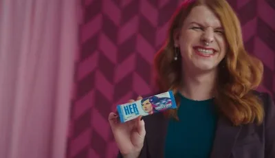 Hershey Marks International Women's Day with Ad Campaign Featuring Radical Trans Activist