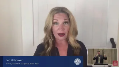 Jen Hatmaker Apologizes for Line in Inaugural Prayer Critiqued as Erasing Native Americans