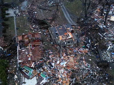 Tornadoes kill 2 in Indiana, raze buildings in Illinois | Baptist Press