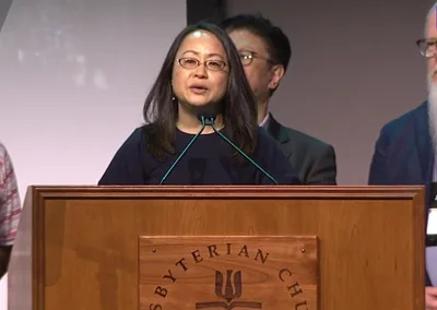 Korean American Jihyun Oh Becomes First Woman of Color Elected to Lead PCUSA