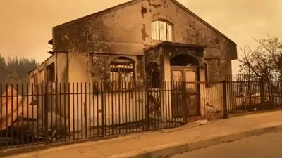 Churches among buildings destroyed by wildfire in southern Chile