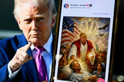 6 Christian Figures React to Trump Post Depicting Himself as Jesus-Like Healer: 'Blasphemy'