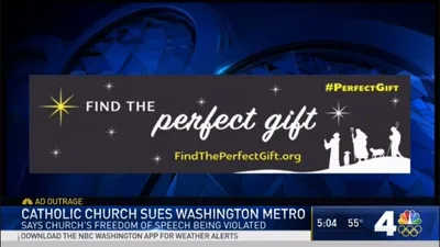 Appeals Court Upholds DC Metro's Ban on Catholic Church's Christmas Ad