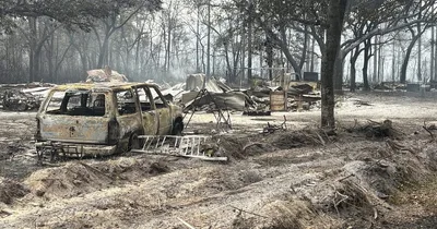 Wildfires Torch over 50 Homes in Georgia