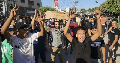 Palestinians Protest Life in Gaza Strip under Hamas Rule