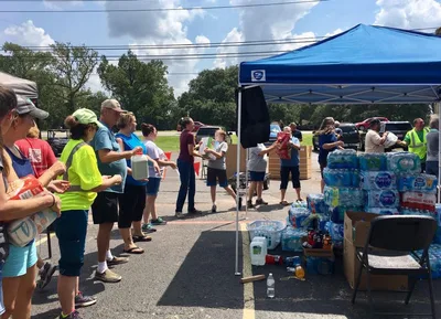 As Harvey loomed, church prepared for town's needs | Baptist Press
