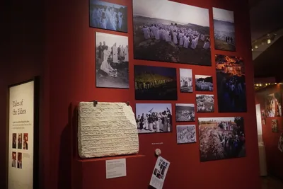 Bible museum opens unprecedented Samaritans exhibit with ancient inscription loaned by Israeli president