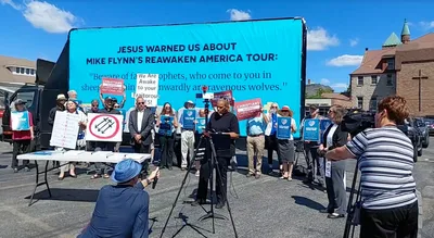Religious Leaders Protest Michael Flynn’s Christian Nationalism