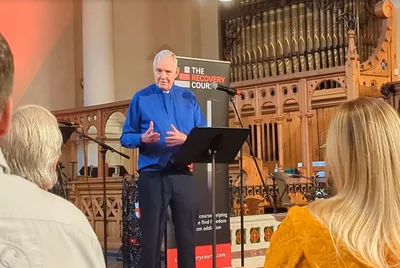 Former Cabinet Minister Jonathan Aitken Inspires Packed Relaunch of Course for Addicts