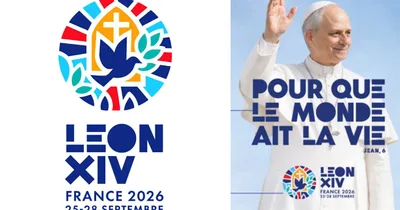 How the design for the official logo for Pope Leo XIV’s visit to France was created